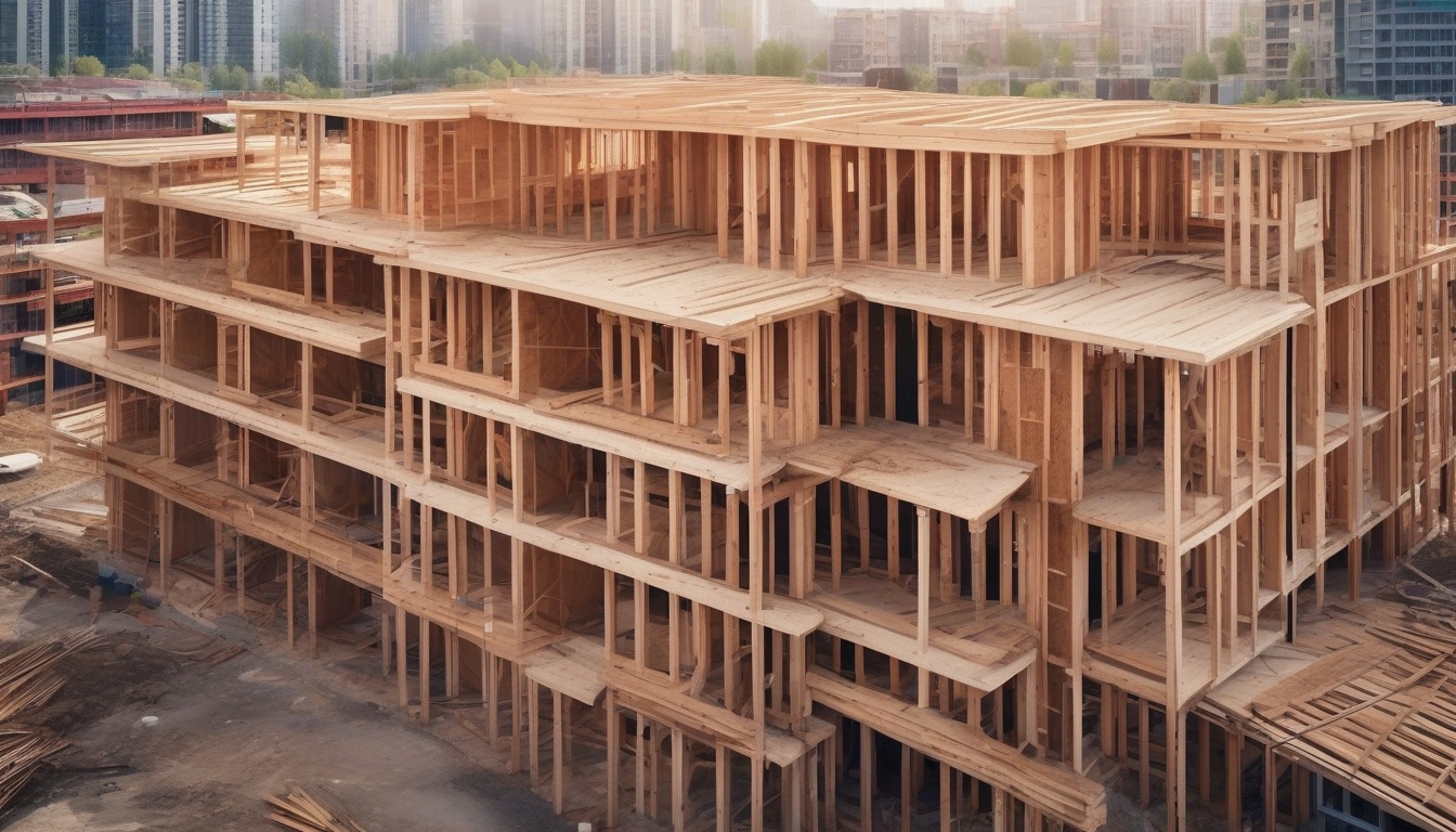 木造ビル建設ラッシュが示す都市木造化の現在のイメージ画像