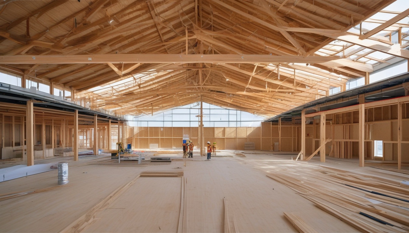 三井ホームの28メートル木造トラスが拓く、学校建築と中大規模木造の次の一手のイメージ画像